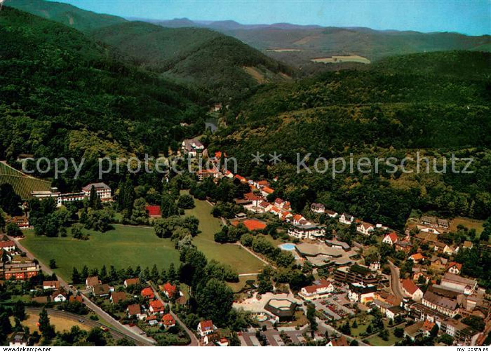 73636125 Bad Bergzabern Kneippheilbad Heilklimatischer Kurort Fliegeraufnahme Ba - Bad Bergzabern