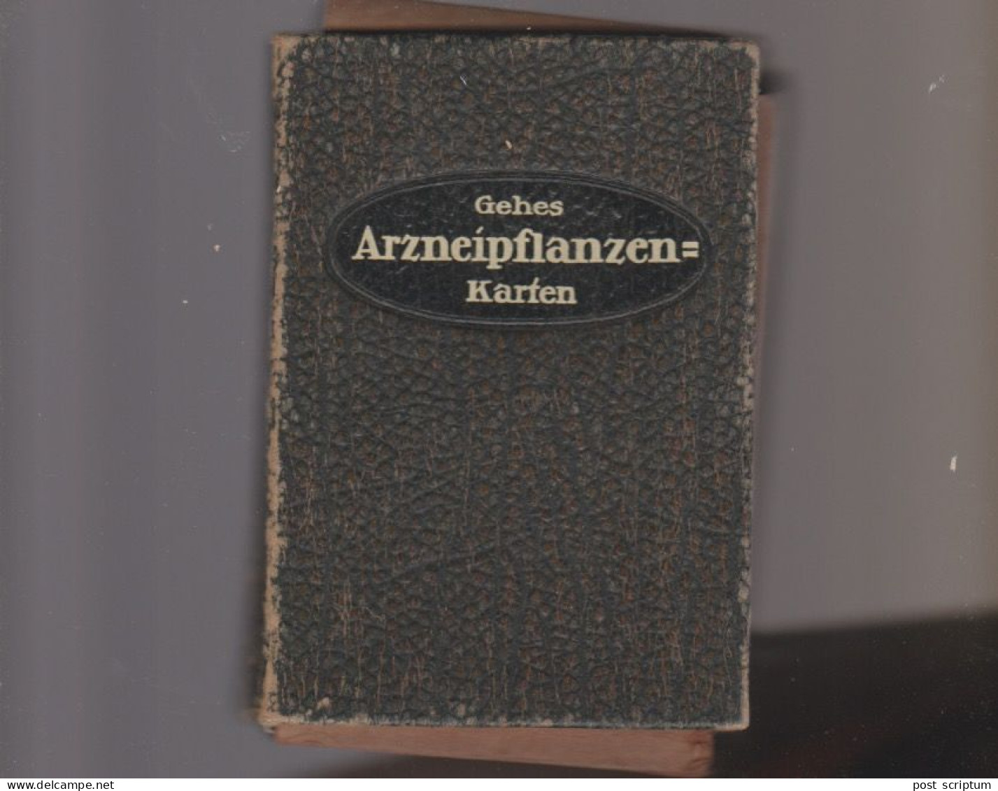 Livre -  Pochette "Gehes Arzneippflanzen-Karten" Contenant 75 Cartes De Plantes Médicinales (en Allemand) - Geneeskrachtige Planten