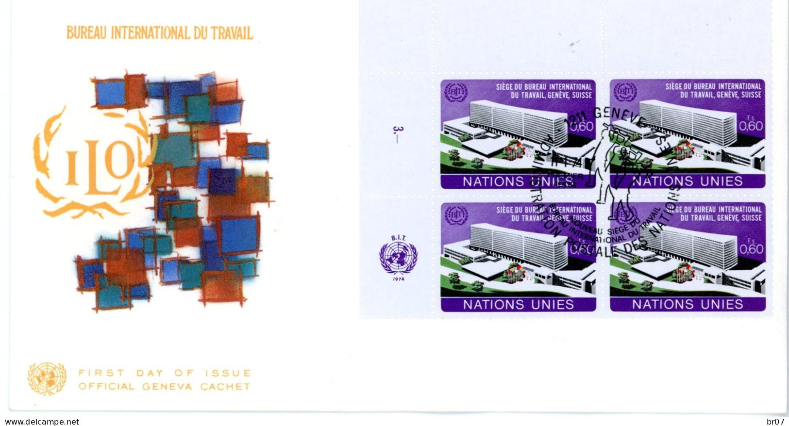 NATIONS UNIES GENEVE +30 X LETTRE PREMIER JOUR & ENTIER 1966 1972 SCANS INDIVIDUELS POIDS 135g AVANT EMBALLAGE