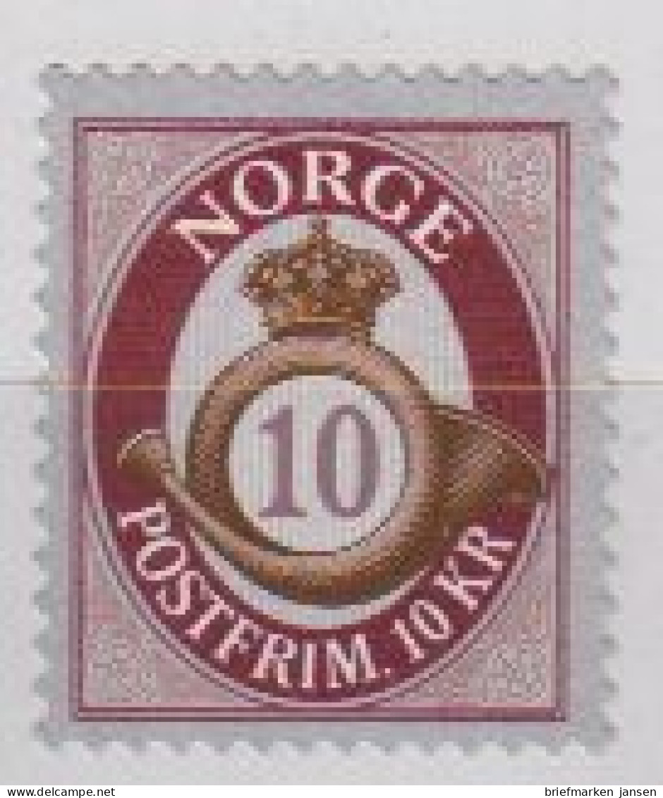 Norwegen MiNr. 1995 Freim. Posthorn, Skl (10) - Ongebruikt