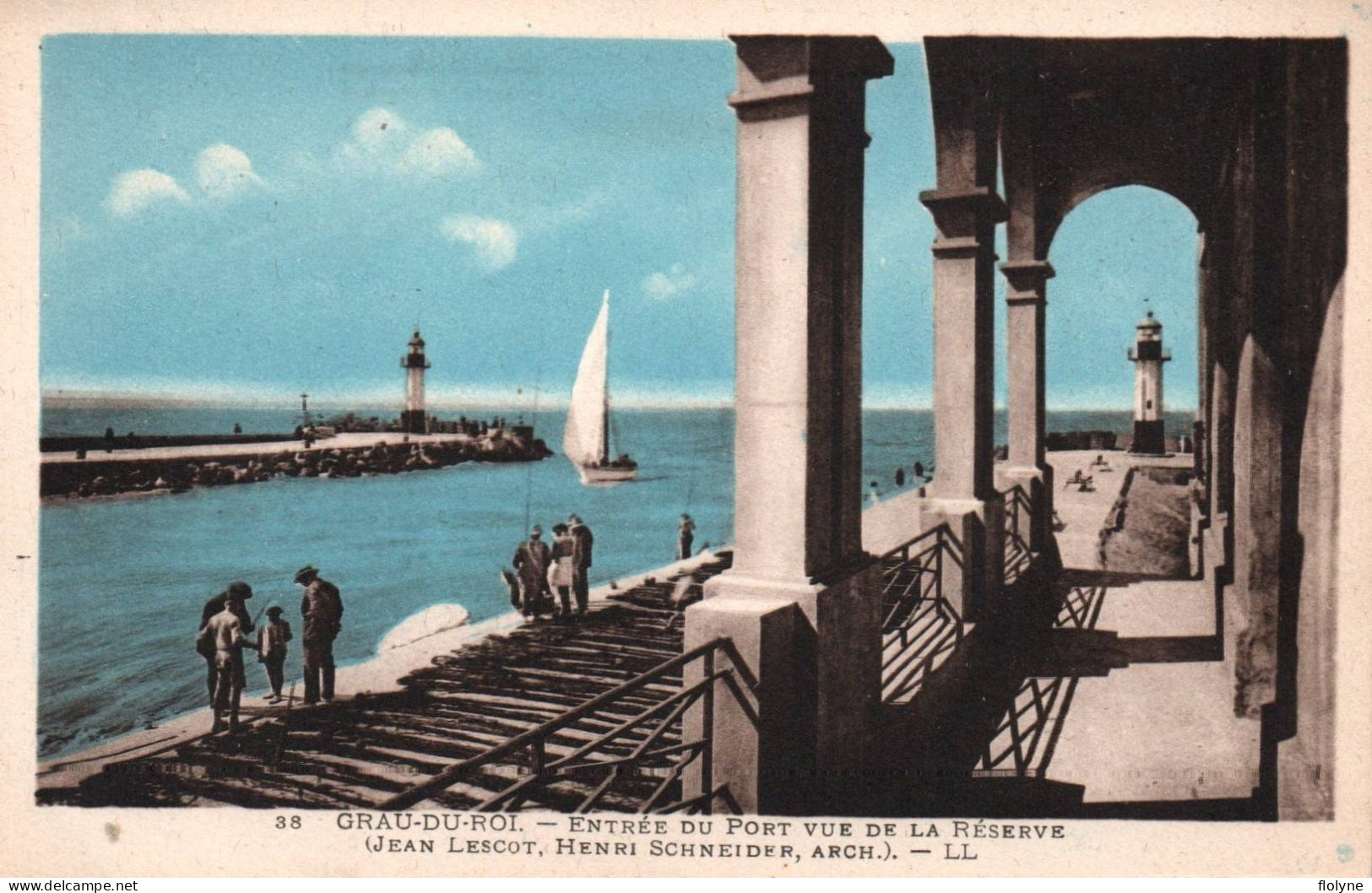 Le Grau Du Roi - Entrée Du Port , Vue De La Réserve , Architecte LESCOT SCHNEIDER - Le Grau-du-Roi