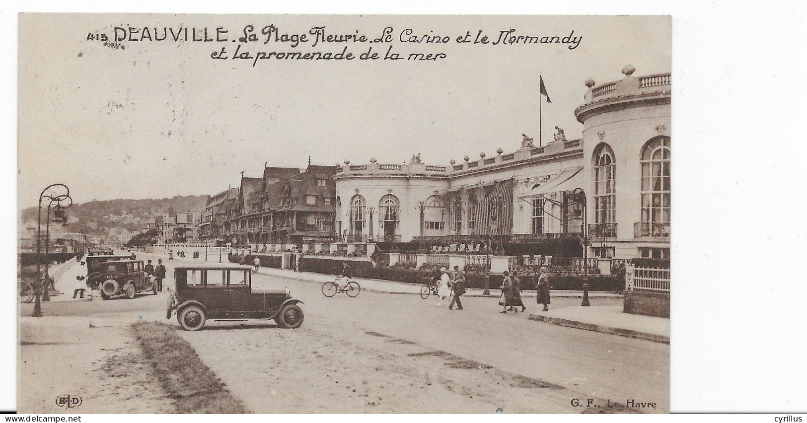 14 - DEAUVILLE - La Plage Fleurie. Le Casino Et Le Mormandy - Clamart