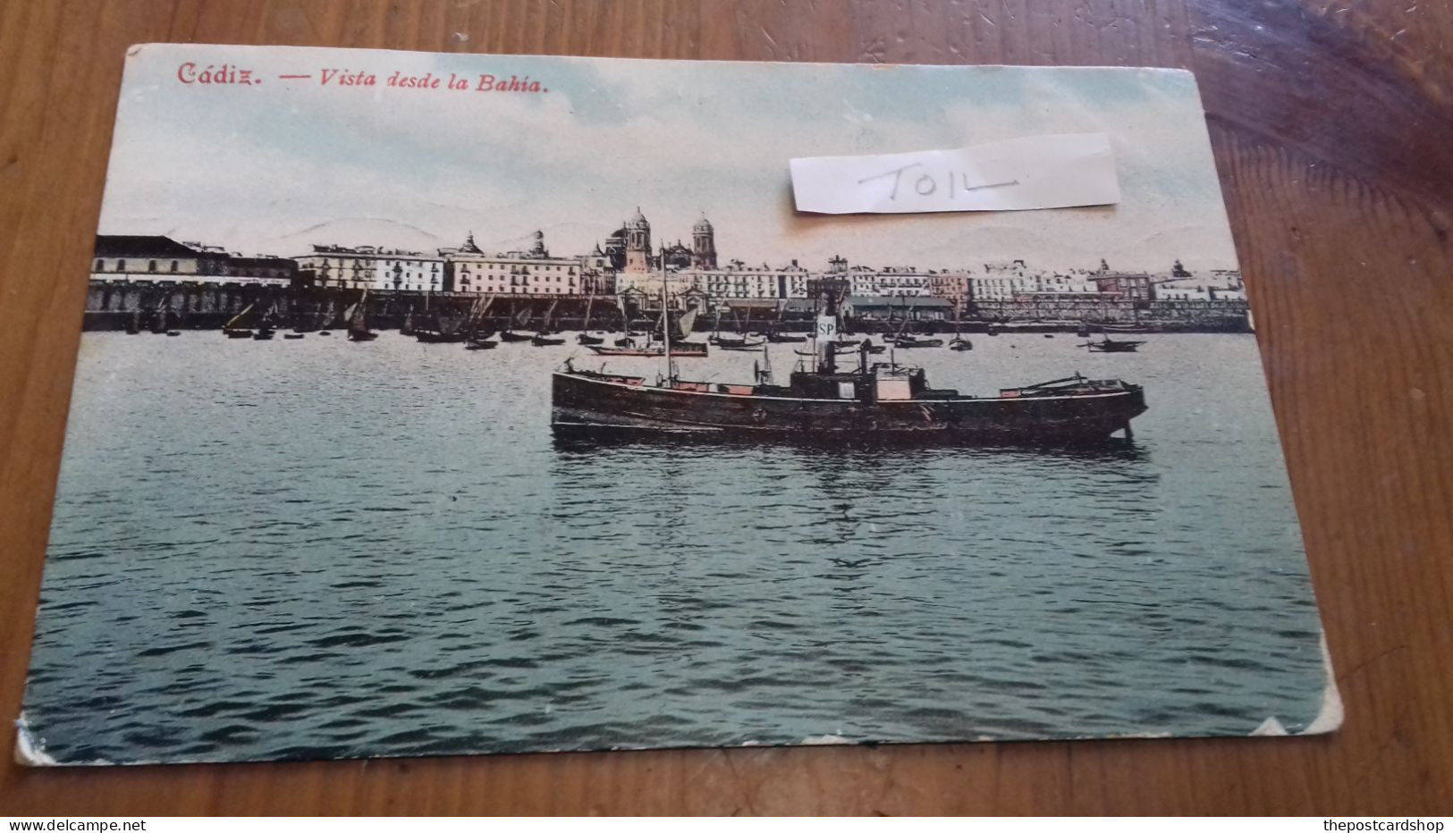 CÁDIZ - Vista Desde La Bahia (Ed. Victoriano) Carte Postale CÁDIZ - Vista Desde La Bahia (Ed. Victoriano)  Carte Postale - Cádiz