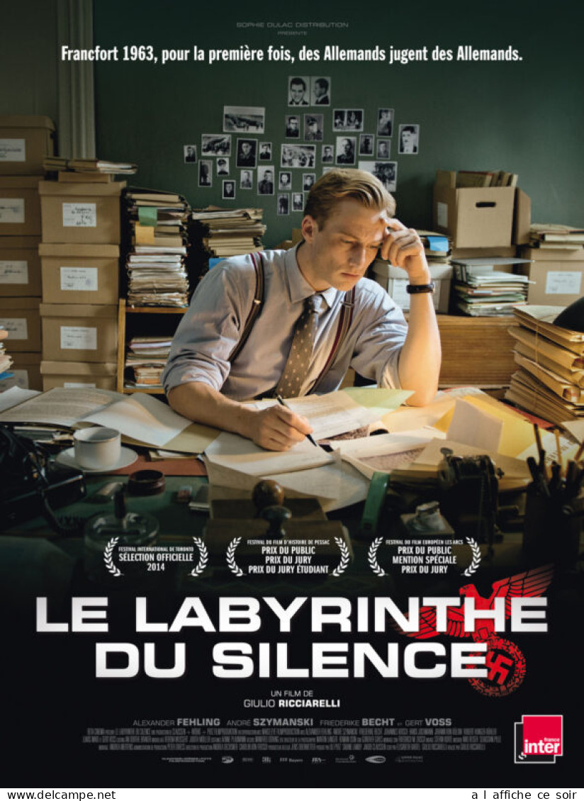 Affiche Cinéma Orginale Film LE LABYRINTHE DU SILENCE 40x60cm - Plakate & Poster