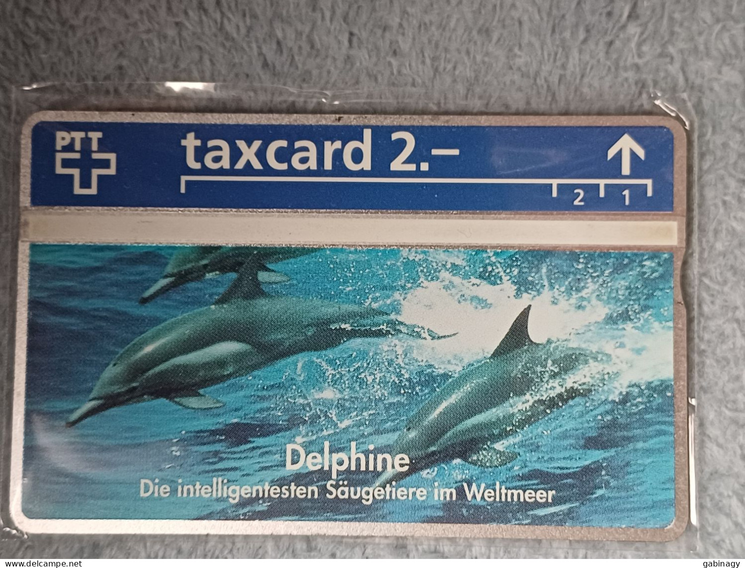 SWITZERLAND - K-93/027B - Delphine - Die Clowns Der Meere - DOLPHINE - 5.000EX. - Suisse