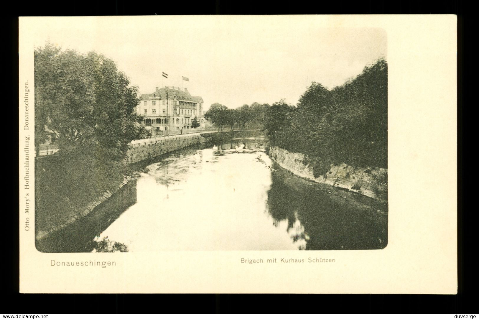 Allemagne Deutschland  Donaueschingen Brigach Mit Kurhaus Schützen - Donaueschingen