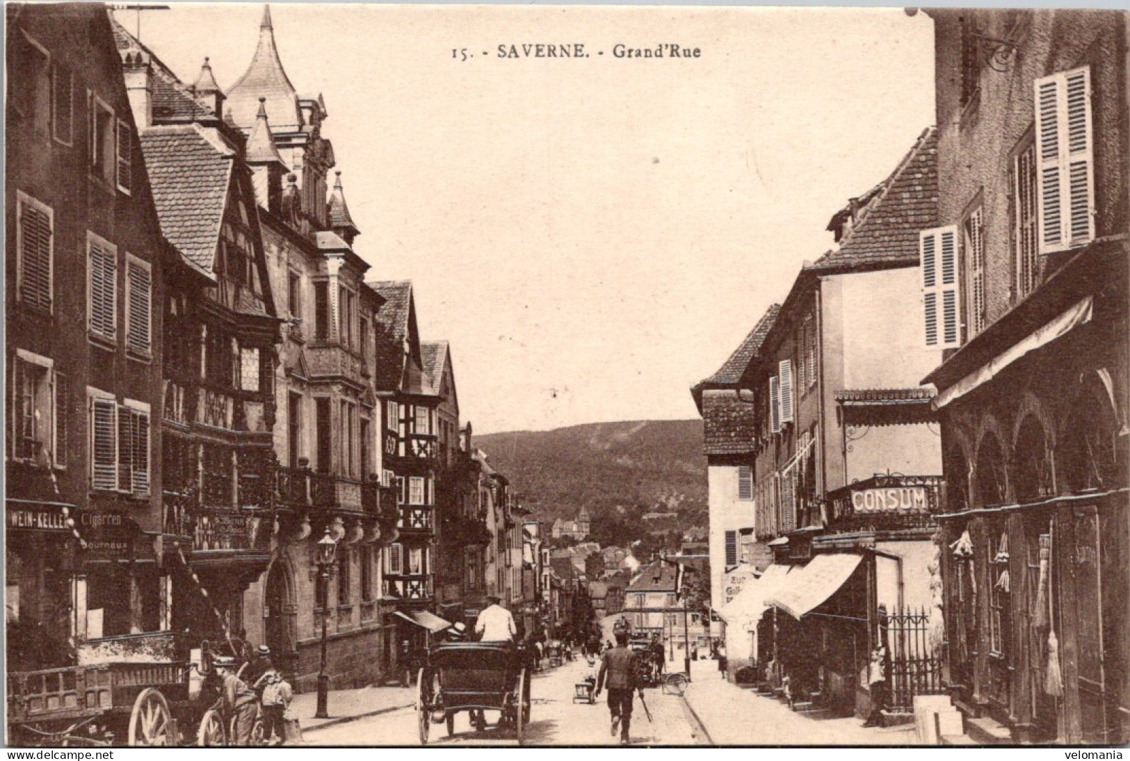 20545 Cpa 67 Saverne - Grand'rue - Saverne