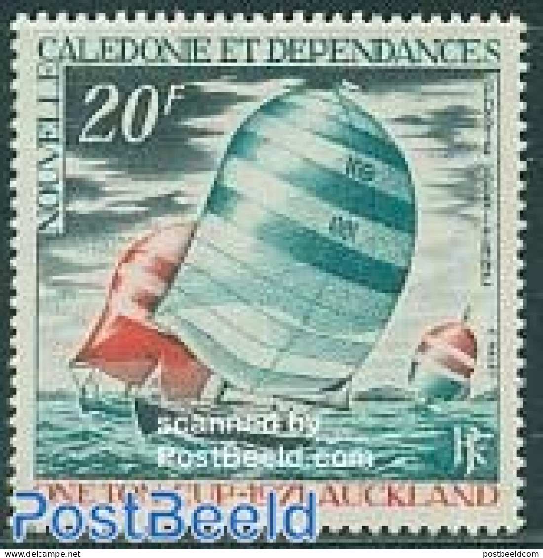 New Caledonia 1971 One Ton Cup 1v, Mint NH, Sport - Sailing - Sport (other And Mixed) - Nuevos