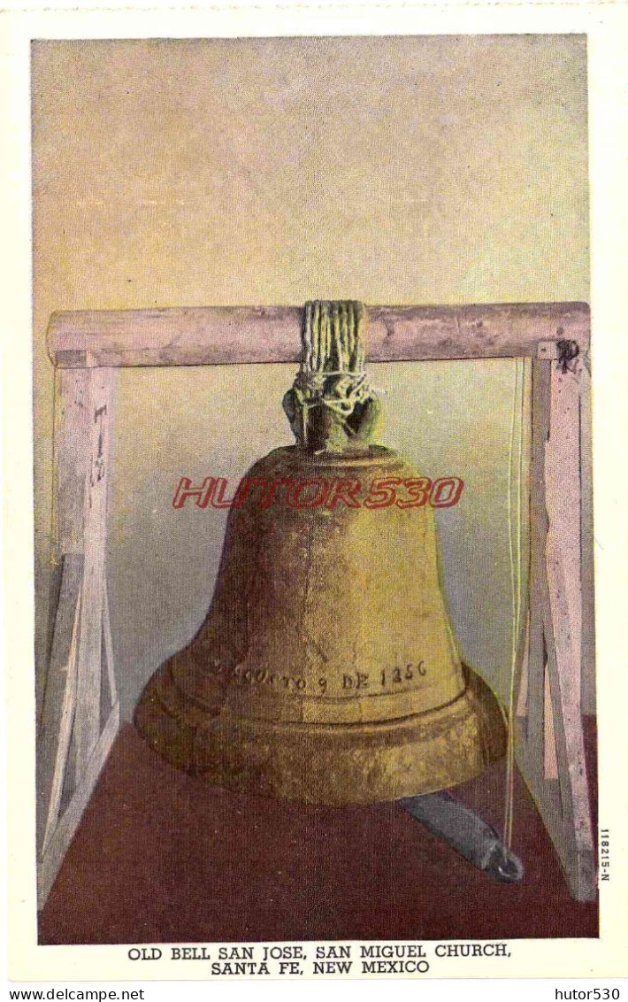 CPA SANTA FE - NEW MEXICO - OLD BELL SAN JOSE - Other & Unclassified