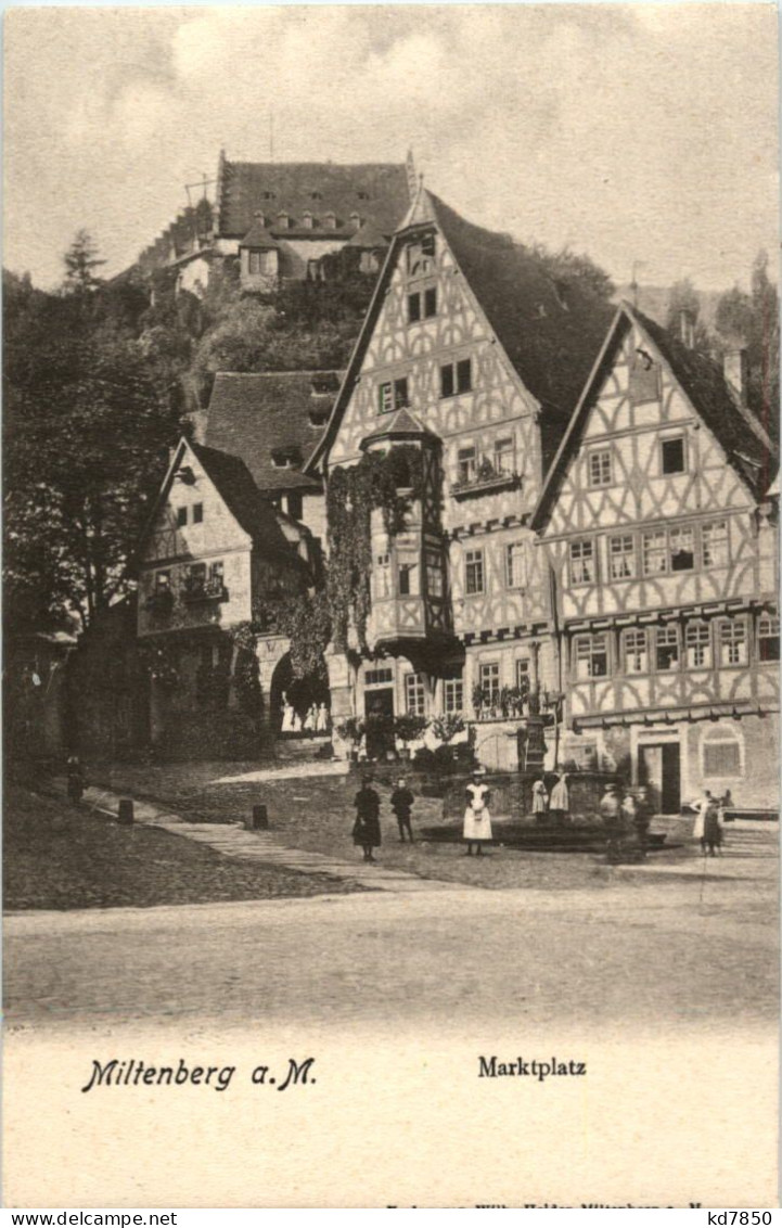 Miltenberg A. M. Marktplatz - Miltenberg A. Main