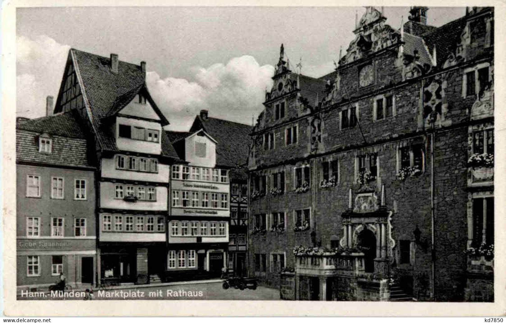 Hann.- Münden - Marktplatz - Hannoversch Muenden