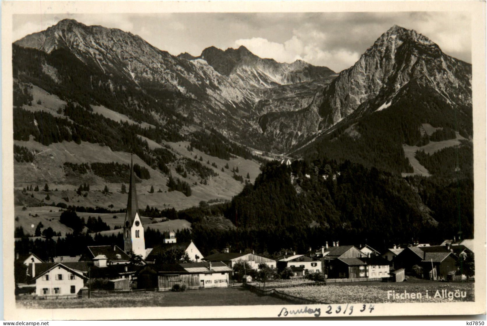 Fischen, Allgäu, - Fischen