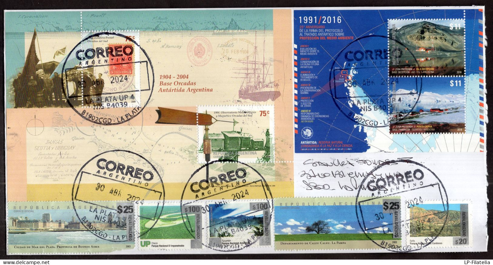 Argentina - 2024 - Modern Stamps - Diverse Stamps - Lettres & Documents