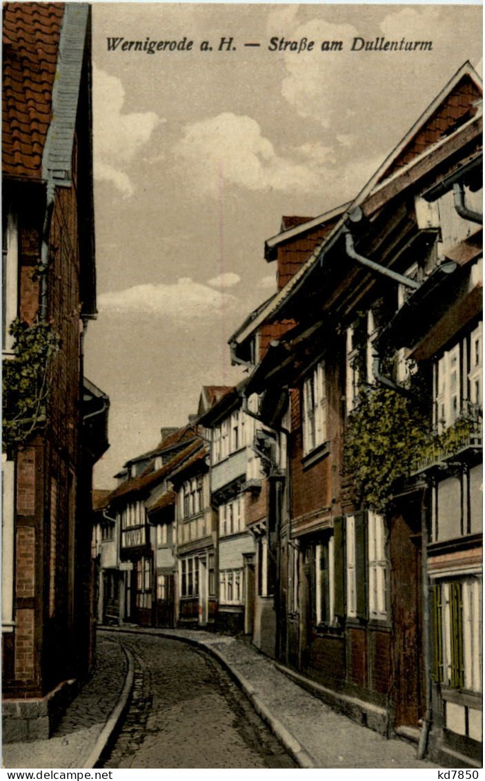 Wernigerode - Strasse Am Dullenturm - Wernigerode