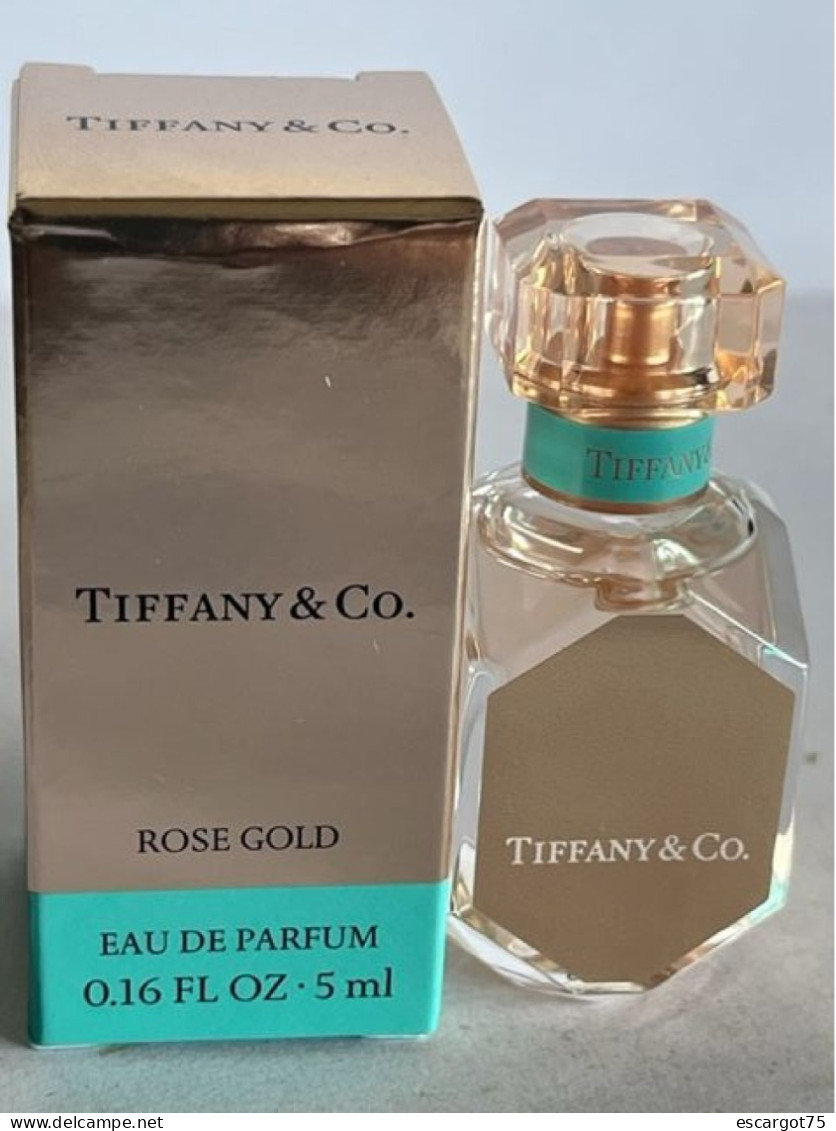 TIFFANY  ** ROSE GOLD  **  TRES BELLE MINIATURE DE COLLECTION - Modernas (desde 1961)