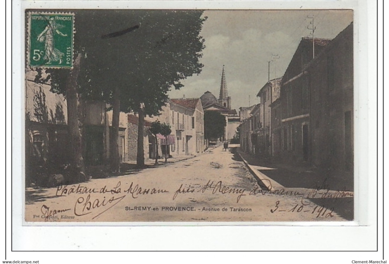 SAINT REMY EN PROVENCE - Avenue De Tarascon - Très Bon état - Saint-Remy-de-Provence