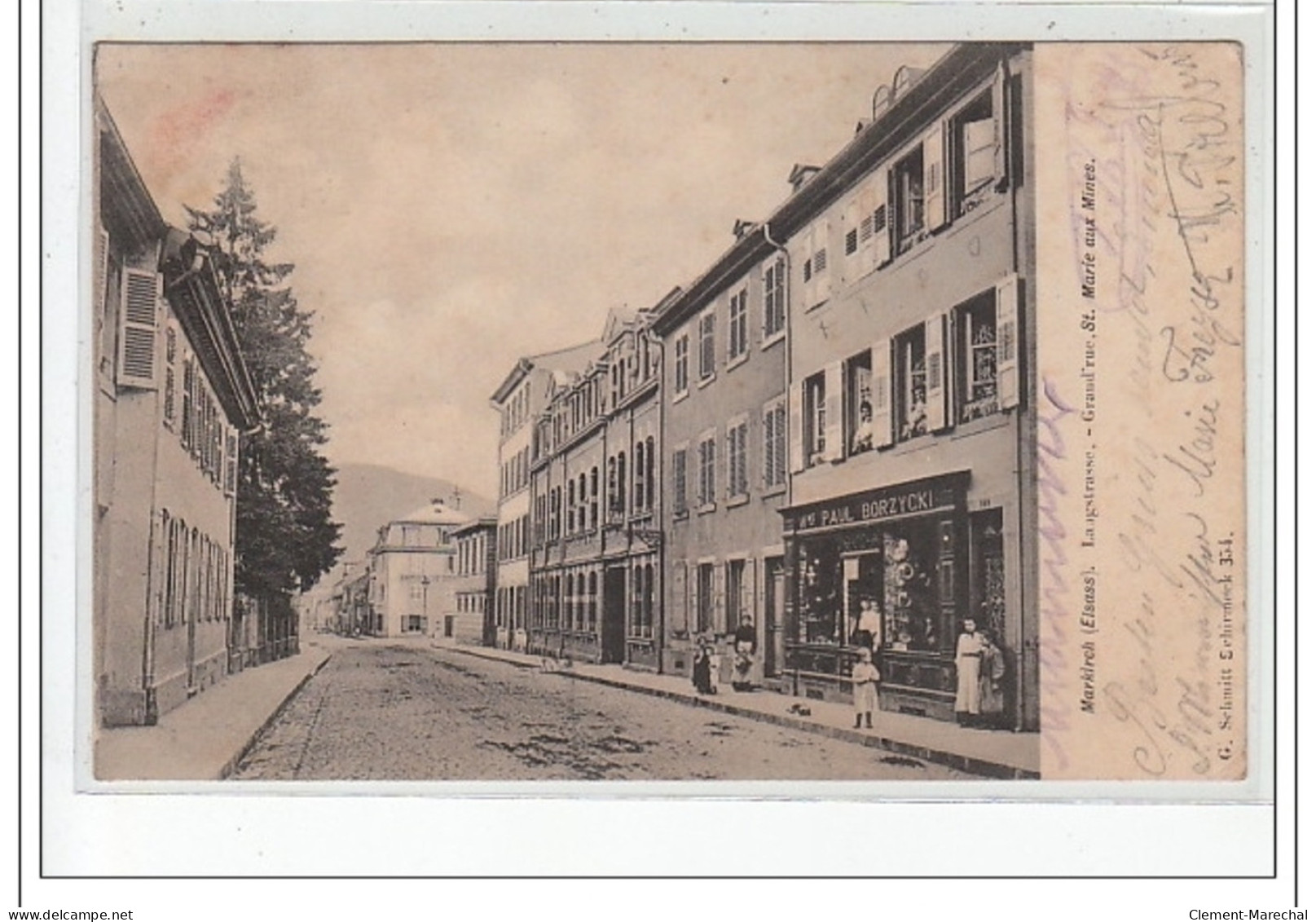 SAINTE MARIE AUX MINES - Grande Rue - JUDAICA (?) - Très Bon état - Sainte-Marie-aux-Mines