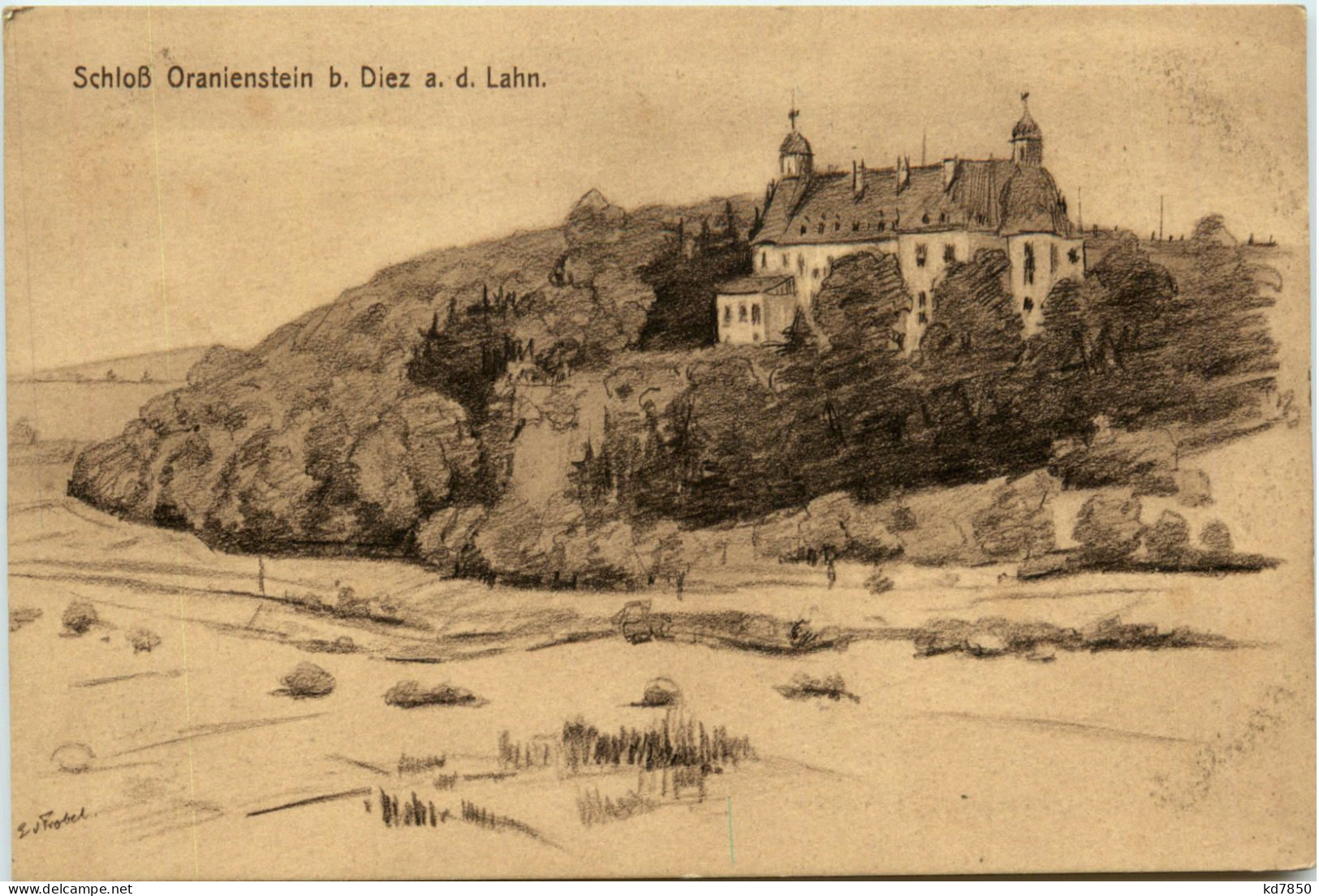 Schloss Oranienstein B. Diez A.d. Lahn - Diez