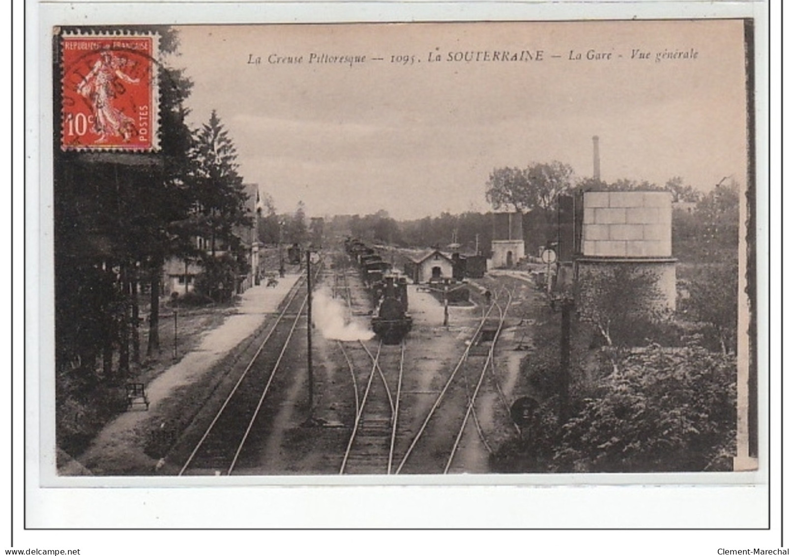 LA SOUTERRAINE - La Gare - Vue Générale - Très Bon état - La Souterraine