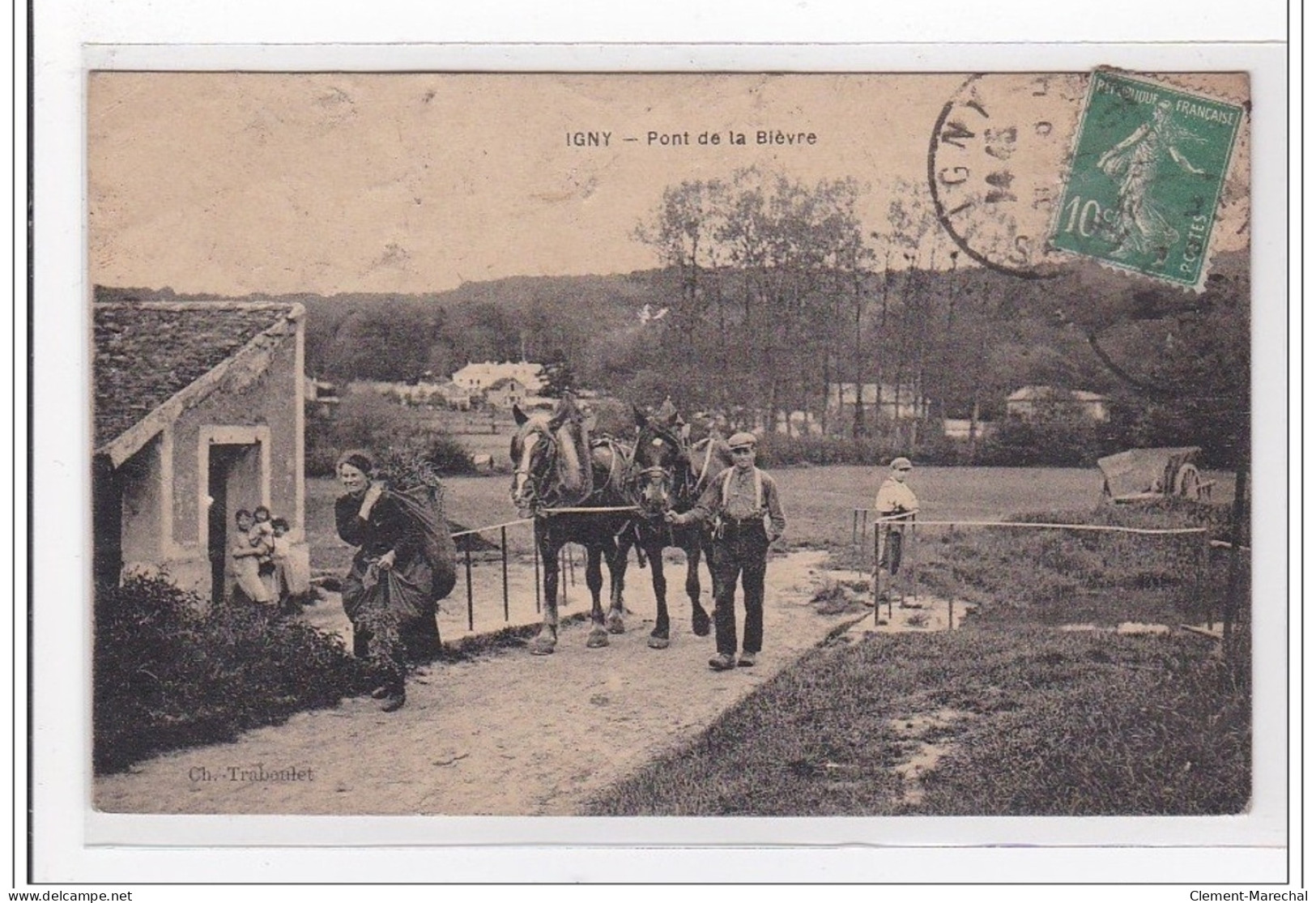 IGNY : Pont De La Bievre - Etat - Igny