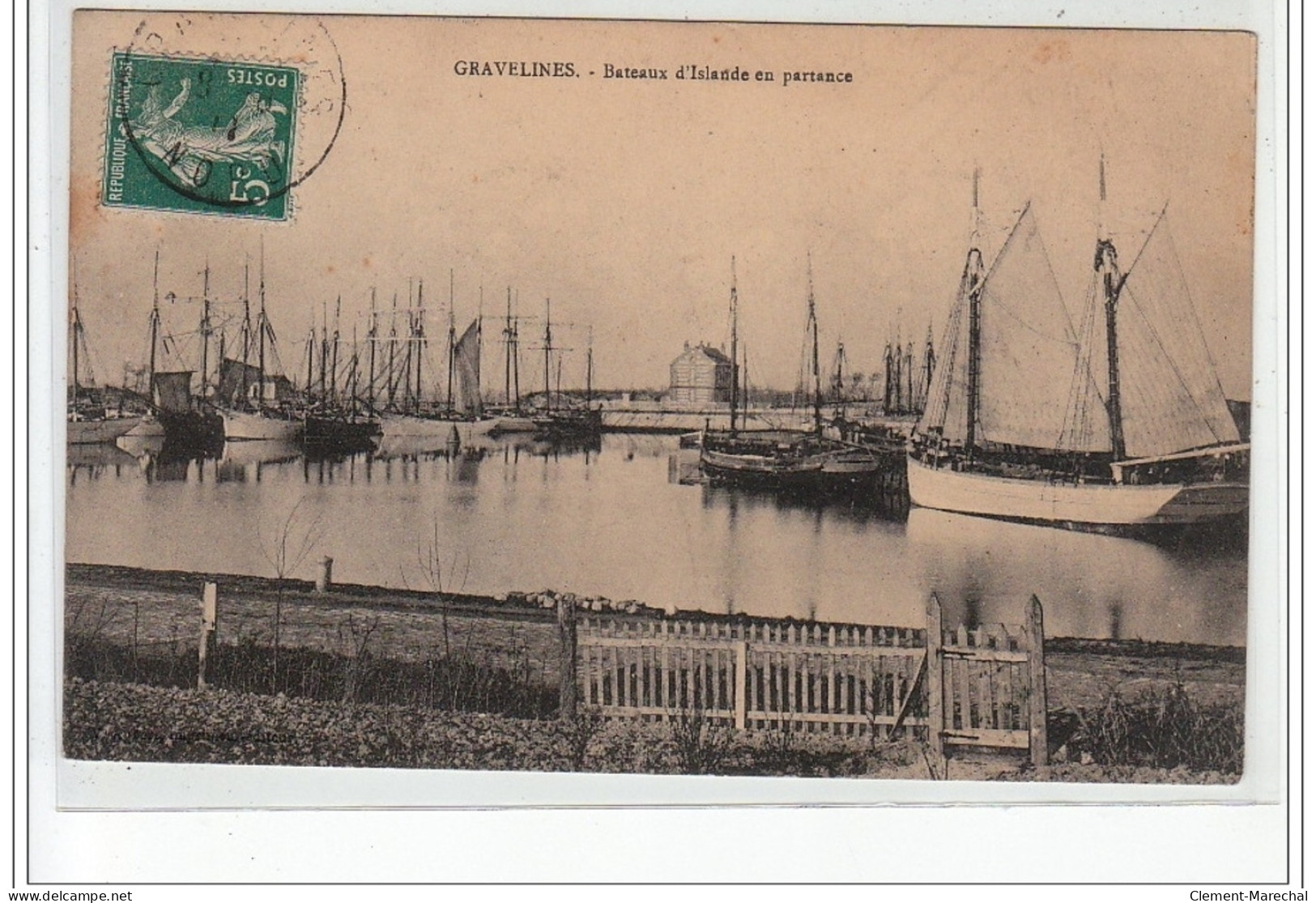 GRAVELINES - Bateaux D'Islande En Partance - Très Bon état - Gravelines