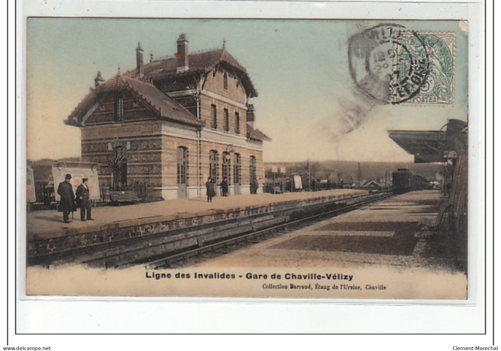 Gare De CHAVILLE-VELIZY - Ligne Des Invalides - Très Bon état - Chaville