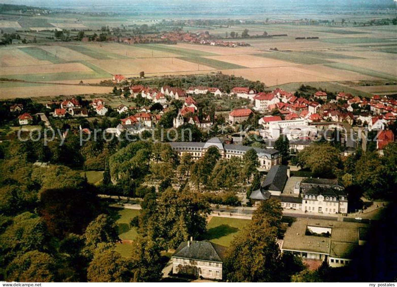 73629256 Bad Nenndorf Kurort Kurpark Hotel Fliegeraufnahme Bad Nenndorf - Bad Nenndorf