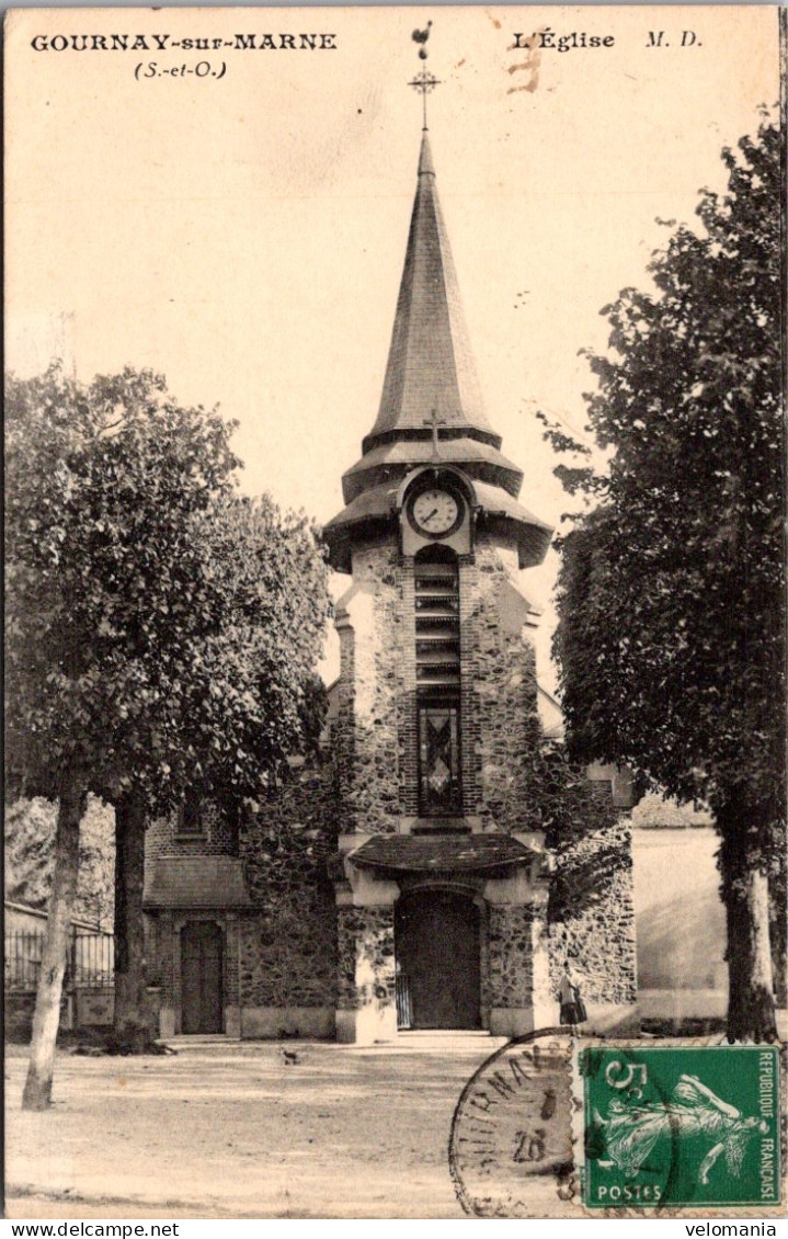 20604 Cpa 93 Gournay Sur Marne - L'Eglise - Gournay Sur Marne