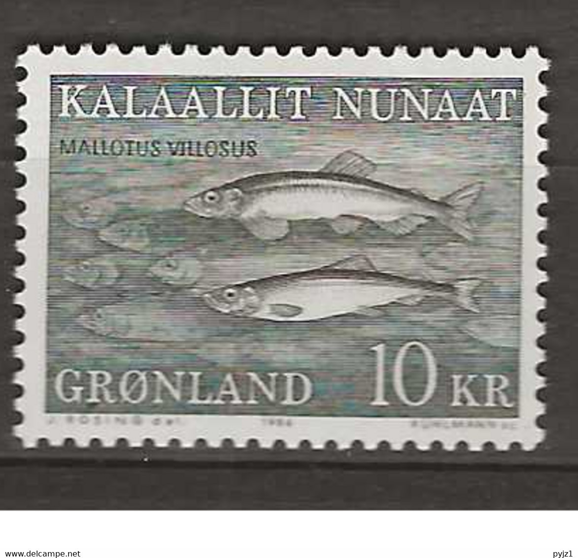 1986 MNH Greenland, Mi 168 Postfris** - Neufs