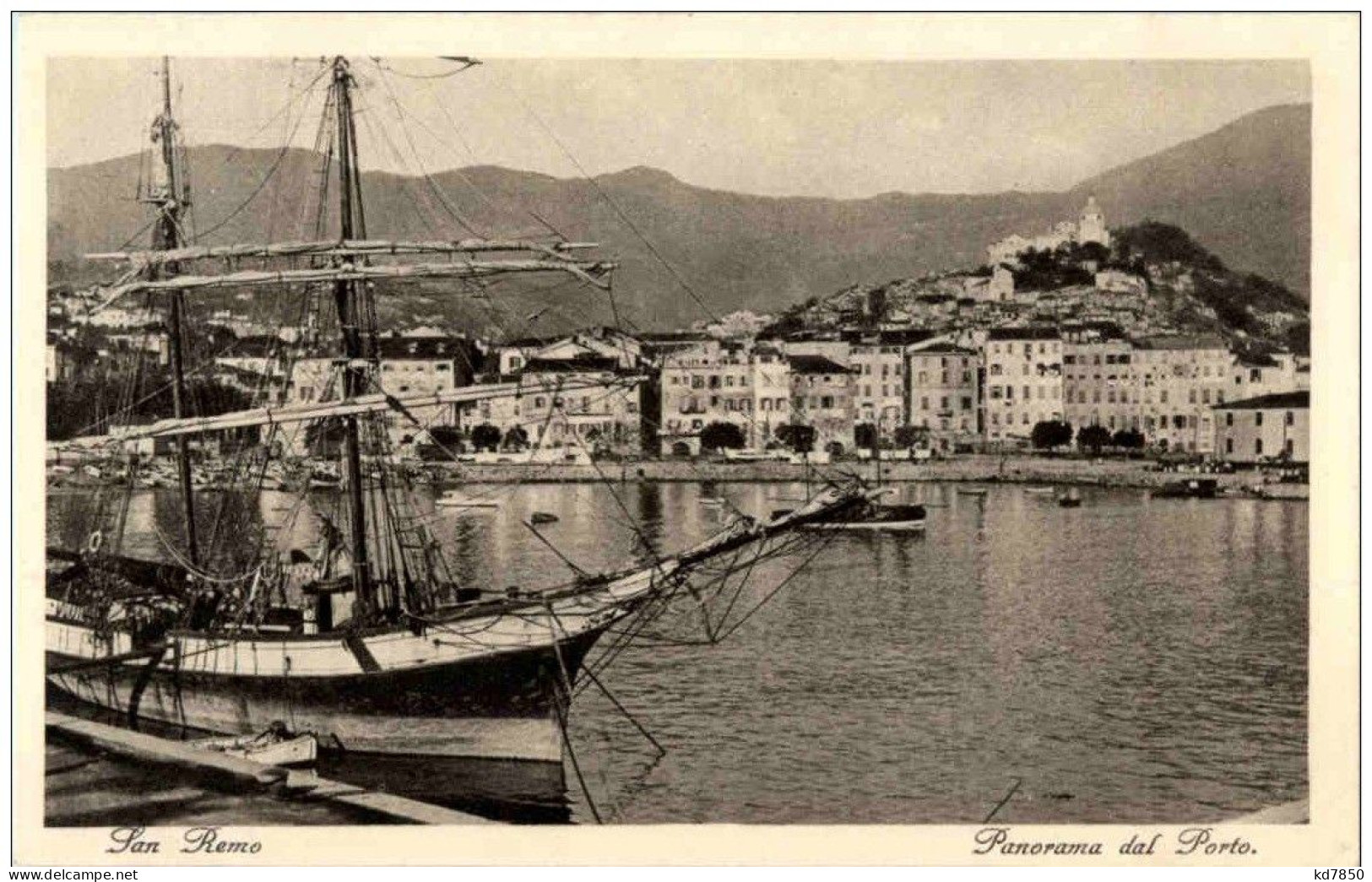 San Remo - Panorama Del Porto - San Remo