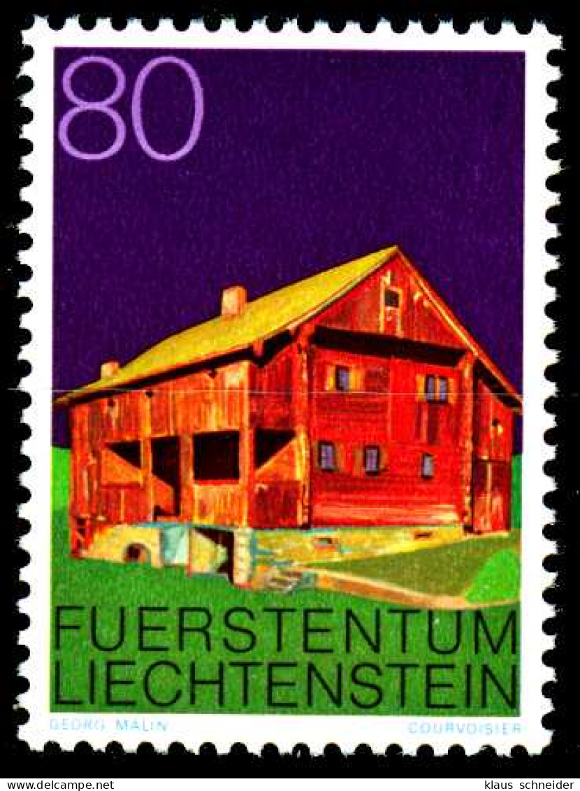 LIECHTENSTEIN 1978 Nr 700 Postfrisch SB45FB2 - Nuevos