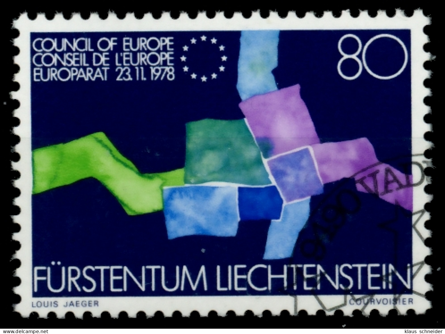 LIECHTENSTEIN 1979 Nr 729 Gestempelt SB4E292 - Oblitérés