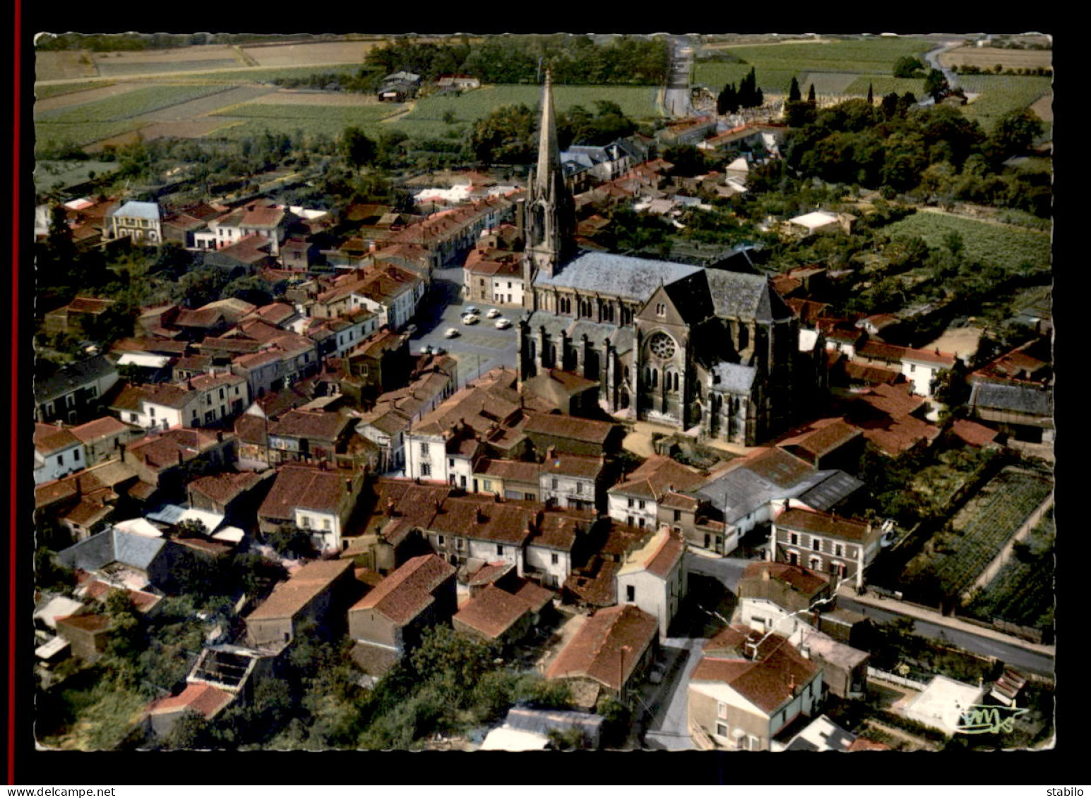 44 - LA CHAPELLE BASSE-MER - VUE AERIENNE - La Chapelle Basse-Mer