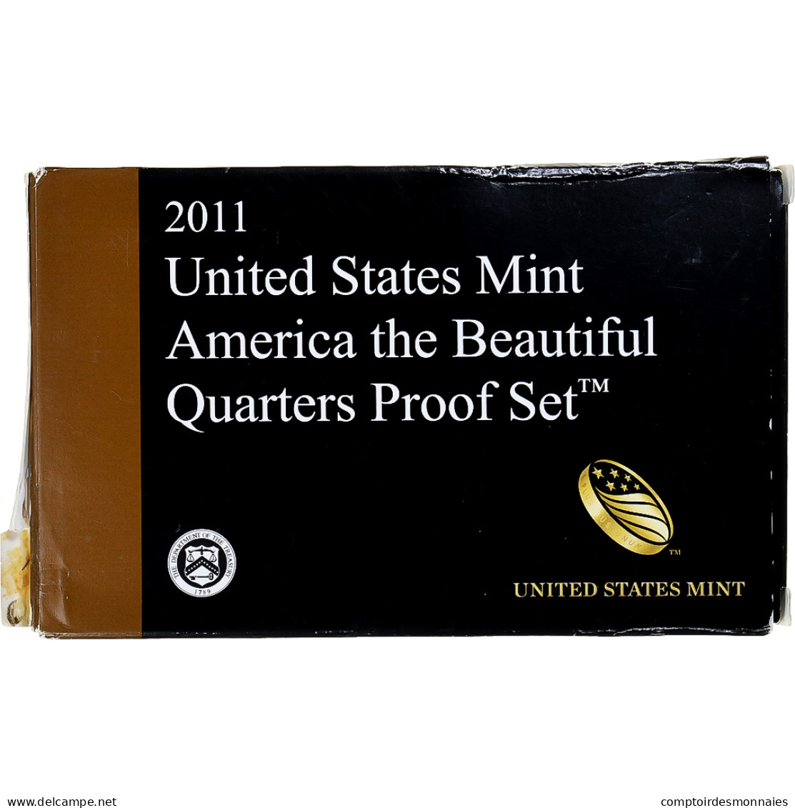 États-Unis, Quarters Set, America The Beautiful, 2011, San Francisco, BE - Münzsets