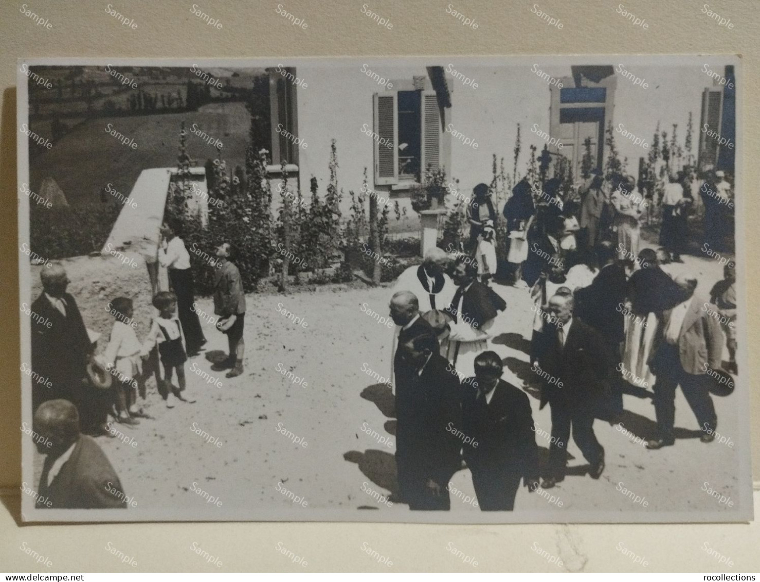 Italia VIESCI - Leonessa (Rieti) Processione Religiosa Da Identificare. - Rieti