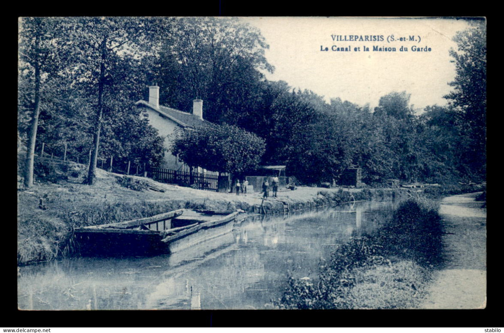 77 - VILLEPARISIS - LE CANAL ET LA MAISON DU GARDE - Villeparisis