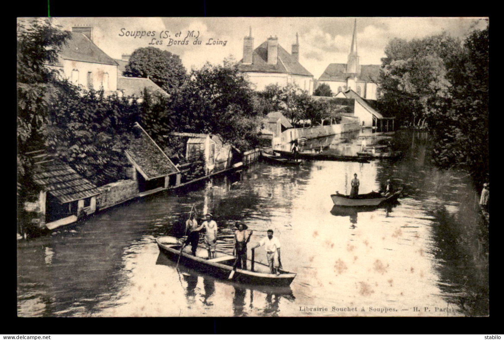 77 - SOUPPES - LES BORDS DU LOING  - Souppes Sur Loing