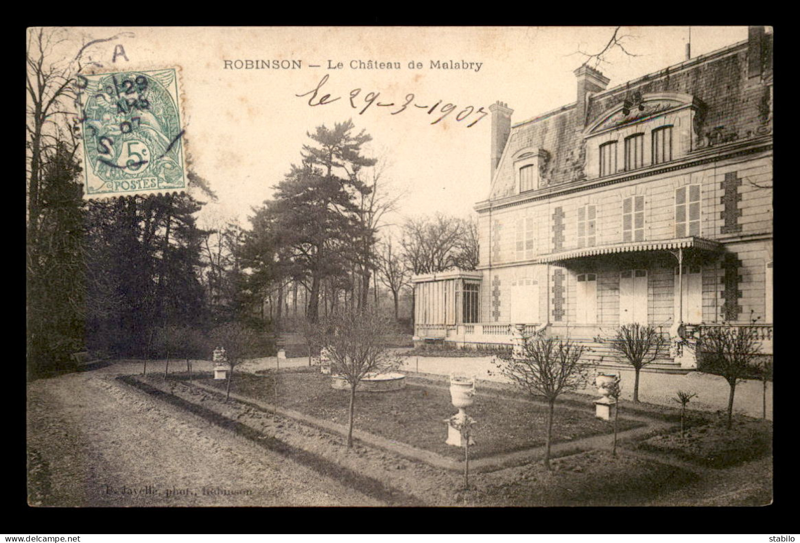 92 - ROBINSON - LE CHATEAU DE MALABRY - Le Plessis Robinson