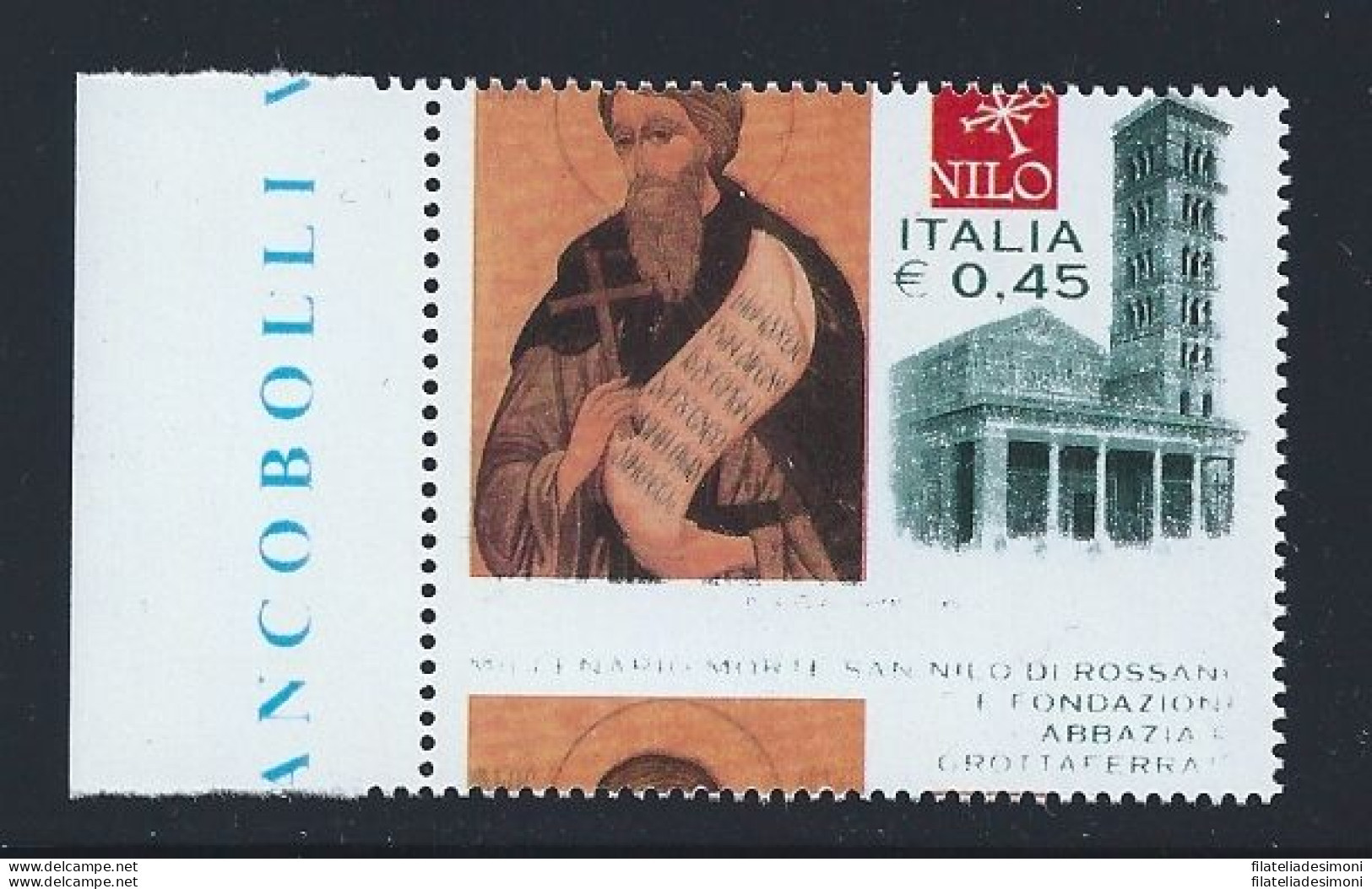 2004 REPUBBLICA, N. 2426 Ea MNH/** VARIETA' - Plaatfouten En Curiosa