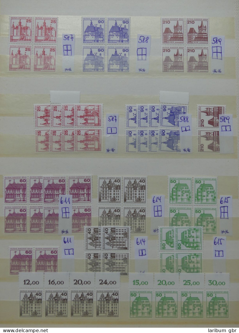 Berlin Lot Waagerechte Paare Usw. Auf Steckseiten #LY416 - Sammlungen