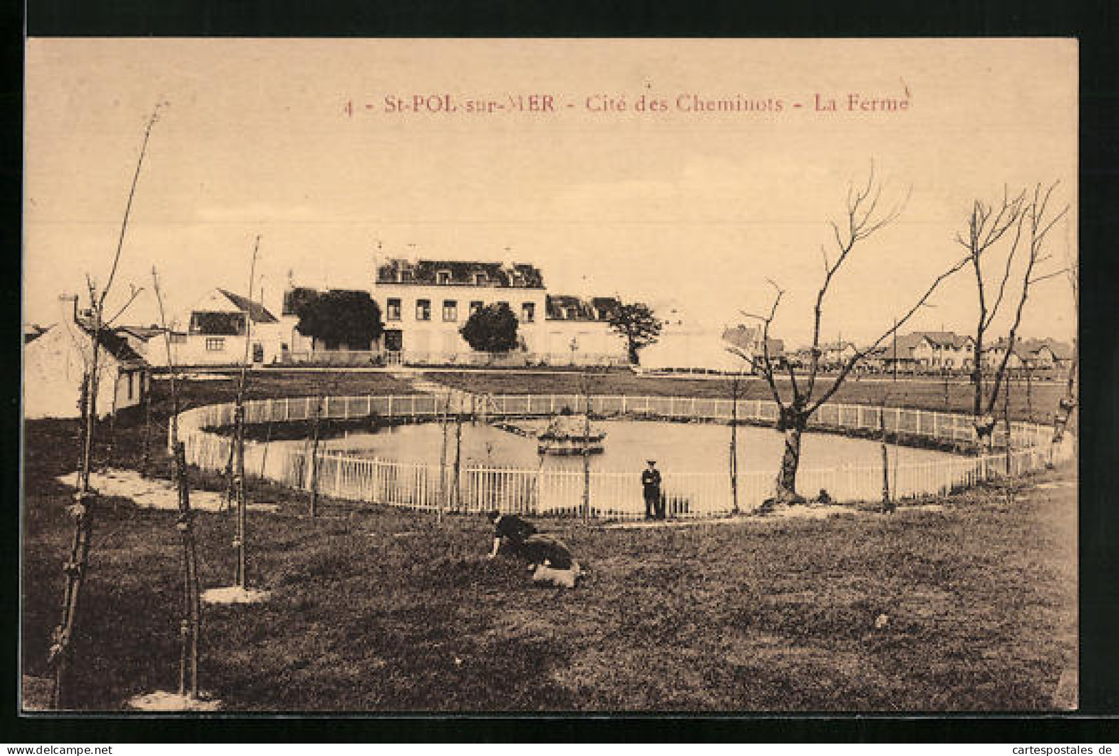 CPA St-Pol-sur-Mer, Cité Des Cheminots  - Saint Pol Sur Mer