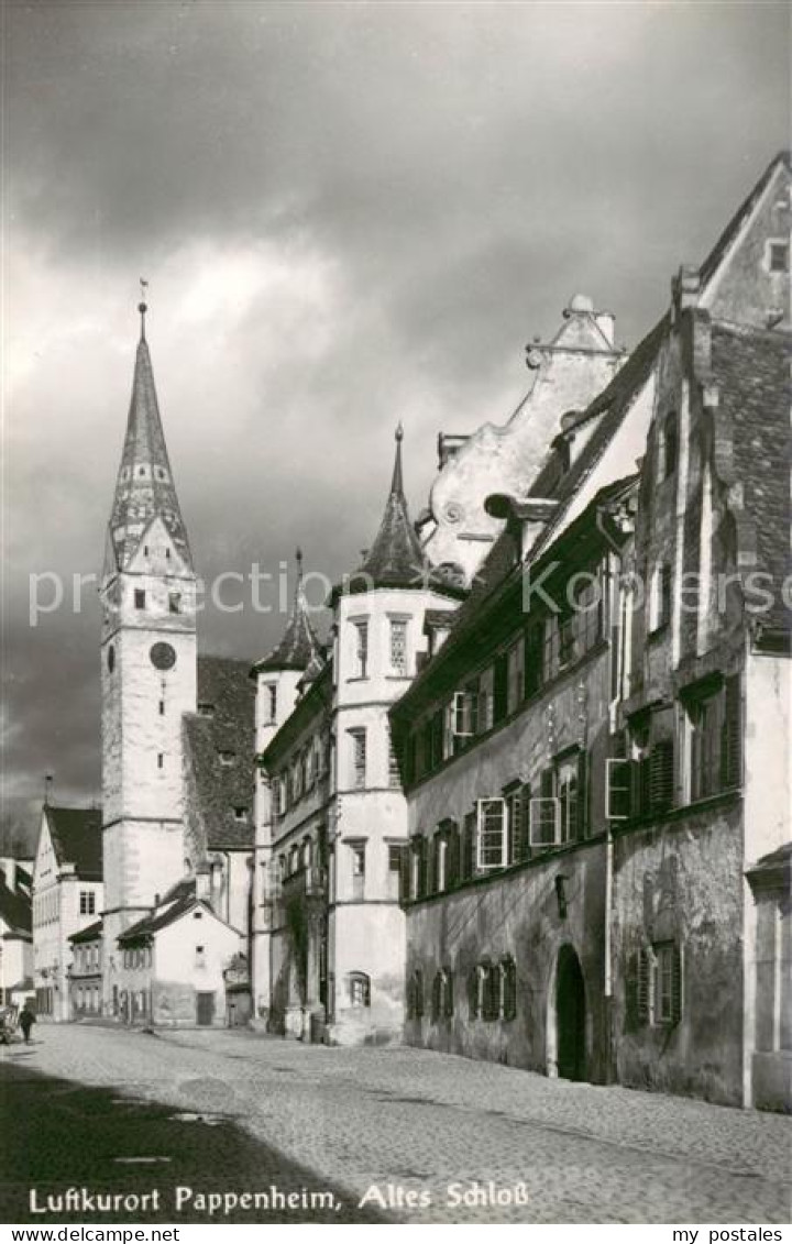 73622930 Pappenheim Mittelfranken Altes Schloss Pappenheim Mittelfranken - Pappenheim