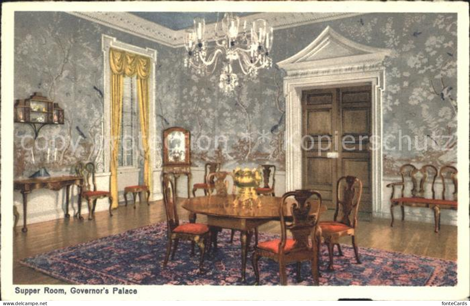 71990978 Williamsburg_Virginia Supper Room Governors Palace - Other & Unclassified