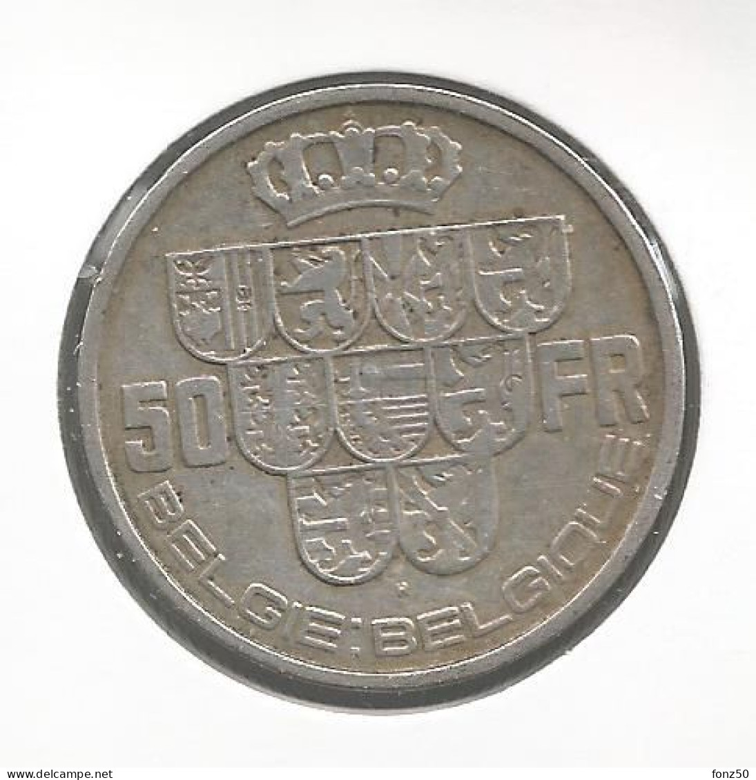 LEOPOLD III * 50 Frank 1939 Vlaams/frans  Pos.B * Nr 12953 - 50 Francs