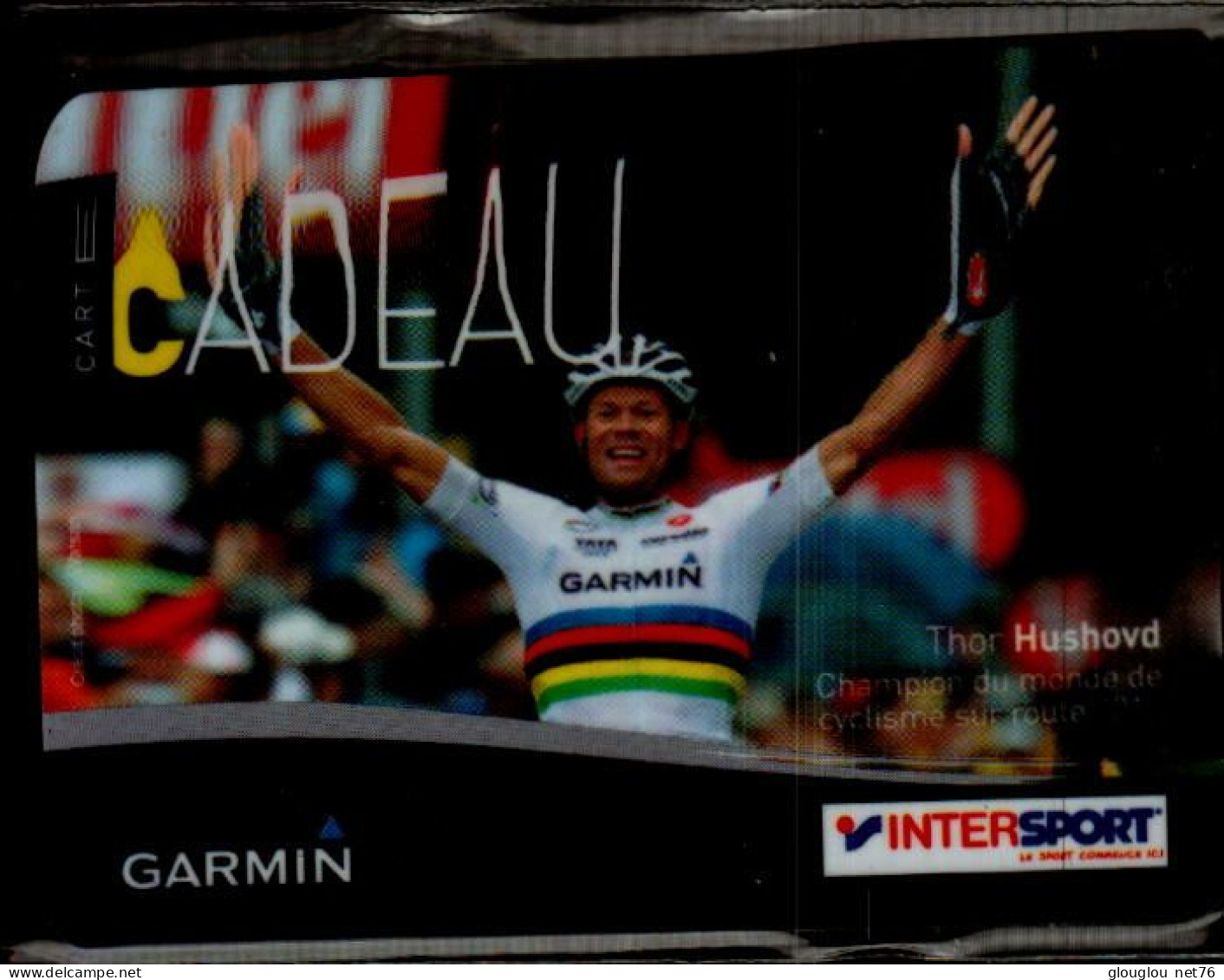 CARTE CADEAU...INTERSPORT..THOR HUSHOVD - Cartes De Fidélité Et Cadeau