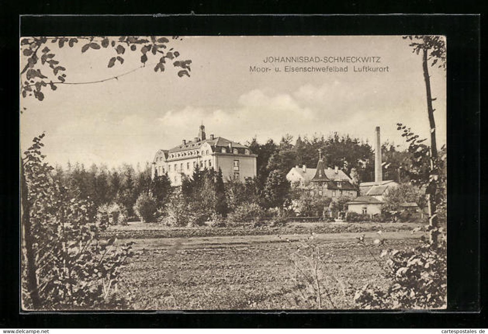 AK Johannisbad-Schmeckwitz Bei Kamenz, Moor- Und Eisenschwefelbad  - Schmeckwitz (Oberlausitz)