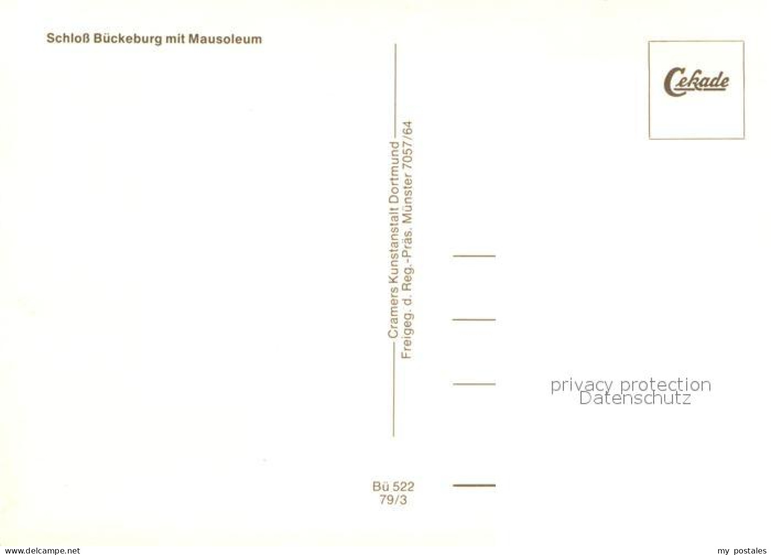 73621813 Bueckeburg Fliegeraufnahme Schloss Mit Mausoleum Bueckeburg - Bueckeburg