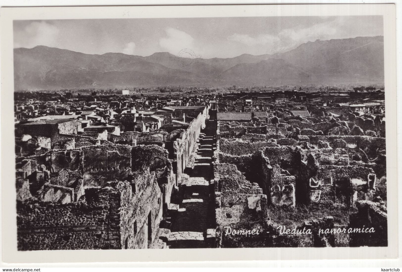 Pompei -  Veduta Panoramica - (Italia) - Panoramic View - Pompei