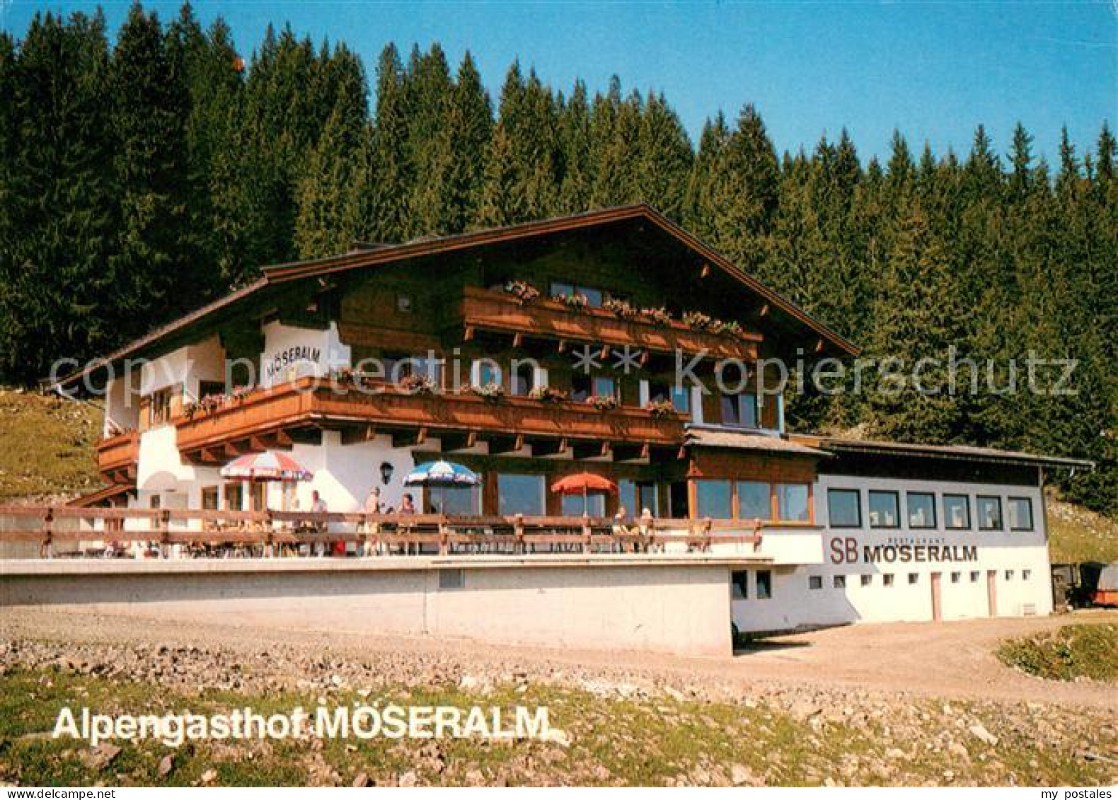 73618161 Waidring Tirol Alpengasthof Moeseralm Waidring Tirol - Autres & Non Classés