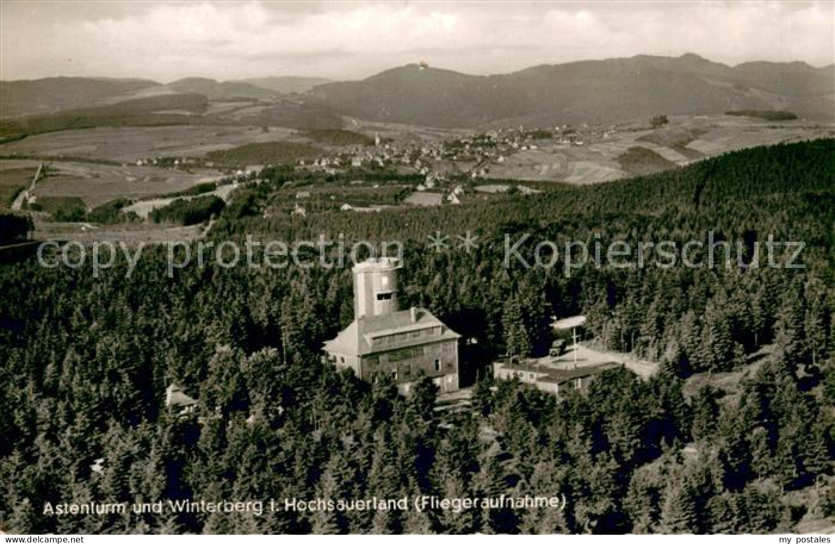 73617608 Winterberg Hochsauerland Astenturm Fliegeraufnahme Winterberg Hochsauer - Winterberg